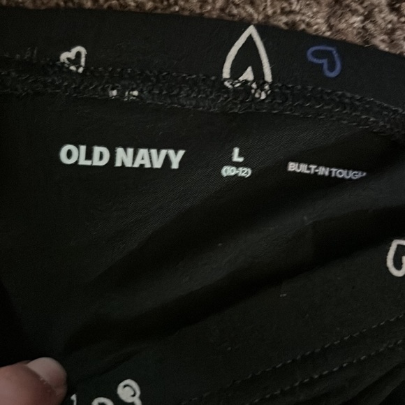 Girls Old Navy leggings, NWOT, size L. Smoke/pet free home. - Picture 3 of 3